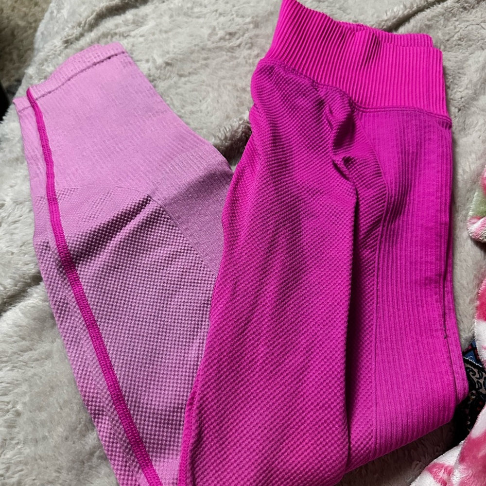 Pink Victorias Secret Active Wear Leggings